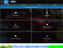 Tablet Screenshot of mydanvillehonda.com